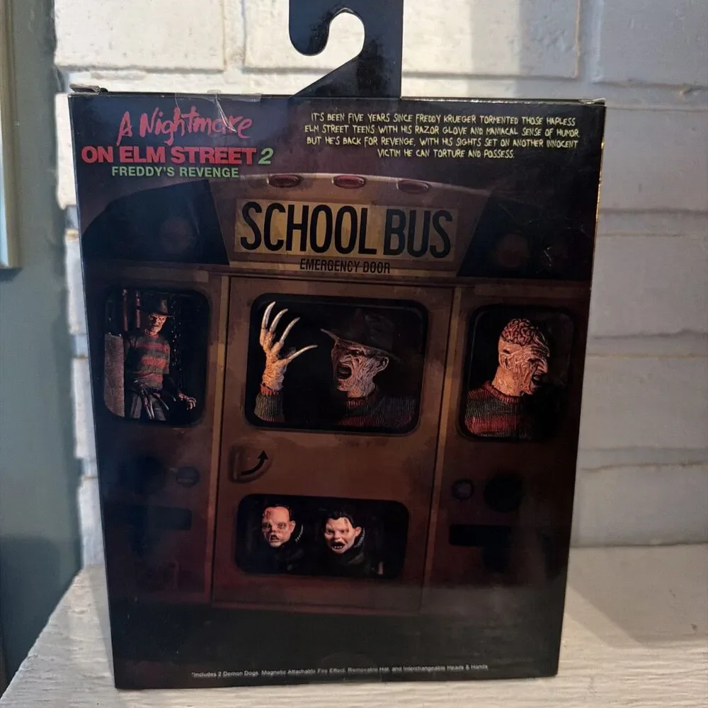 A Nightmare On Elm Street 2 Freddy's Revenge Freddy Krueger Action Figure NECA